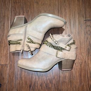 SO Ankle Boots Taupe Size 10
